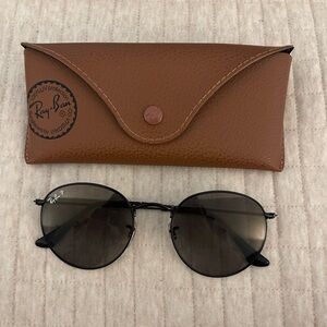 Ray- Ban round metal Polarized